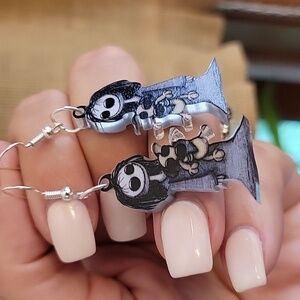 Creepy Doll Drop Earrings